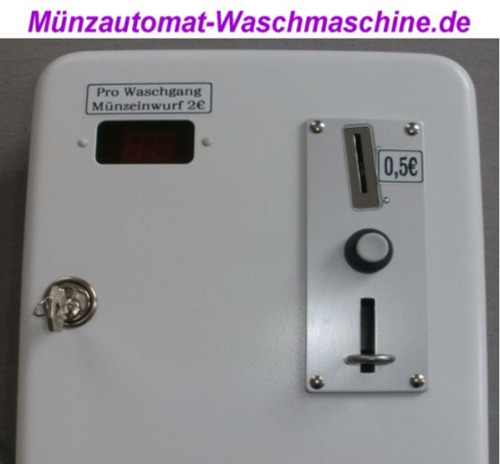 Münzautomat-Waschmaschine.de Münzautomat Waschmaschine 50Cent Einwurf (5)